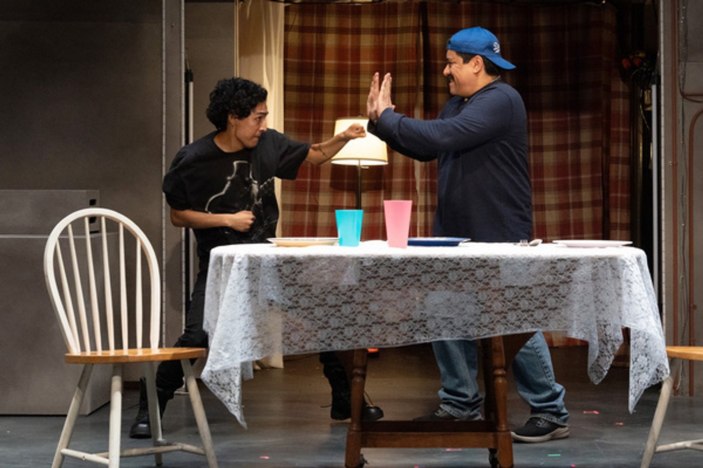 Production photo from Level Up!