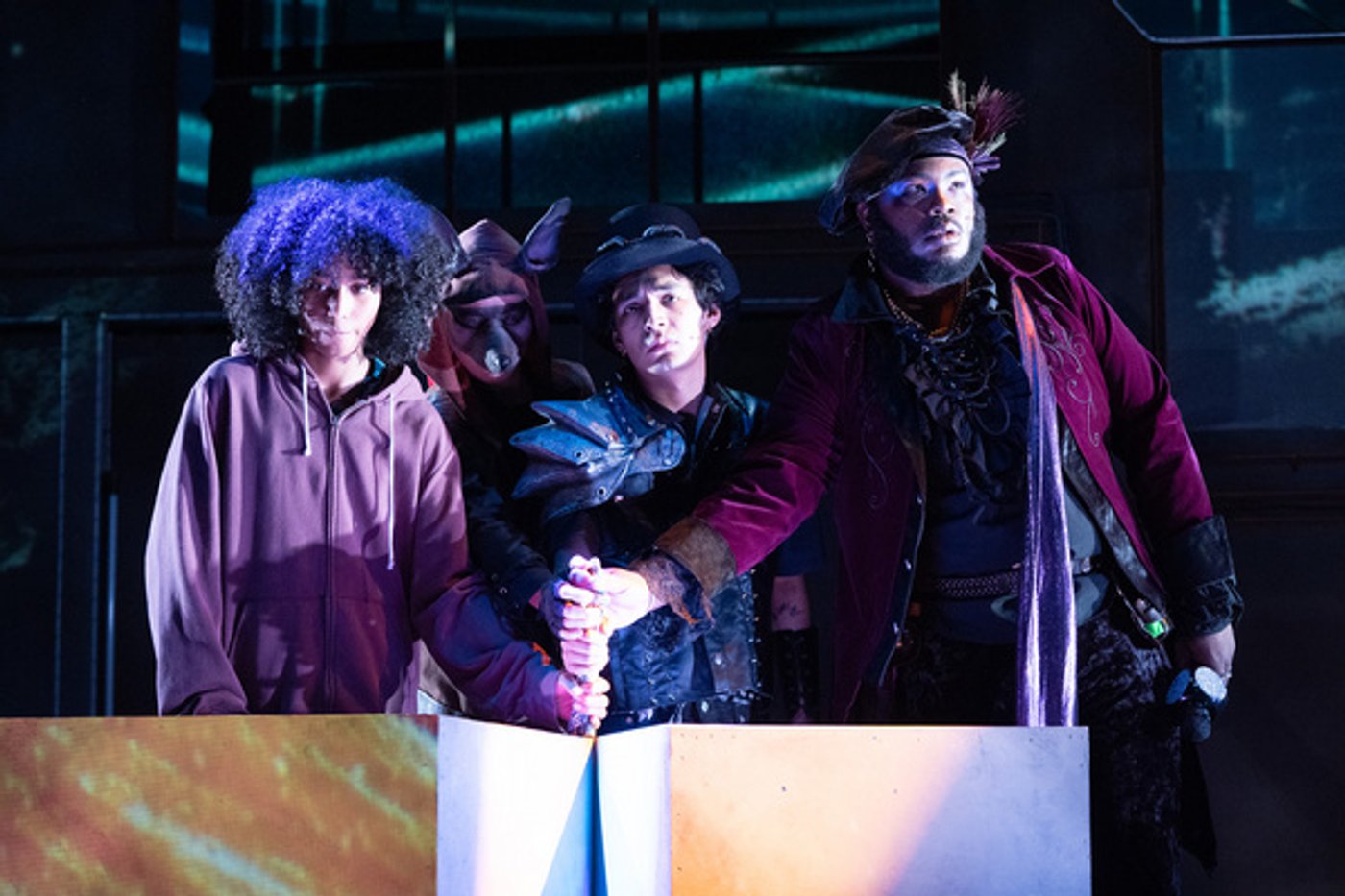 Production photo from Level Up!