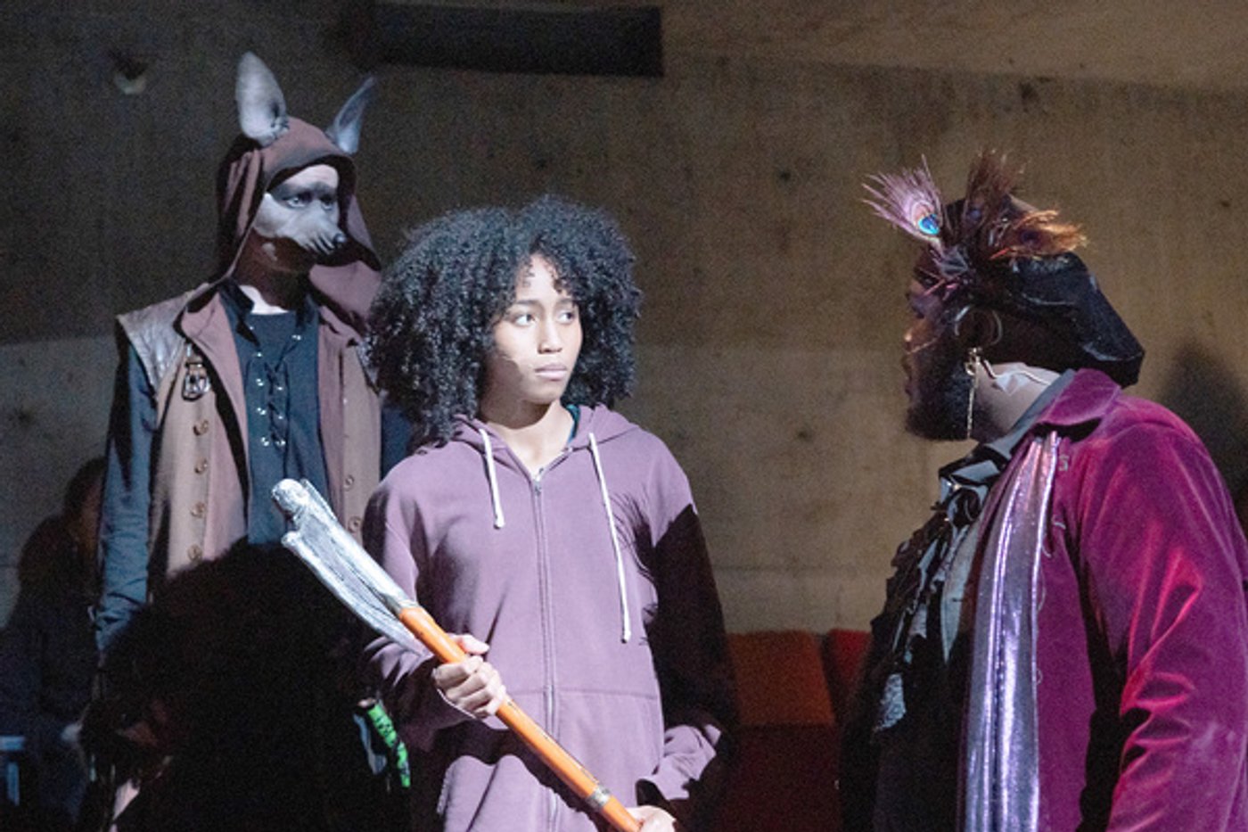 Production photo from Level Up!