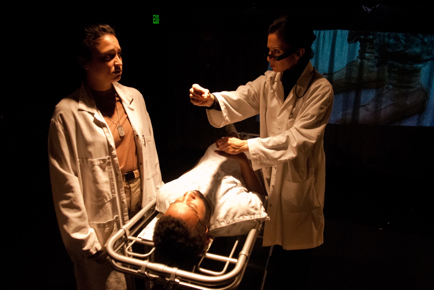 Production photo from Scar Tissue